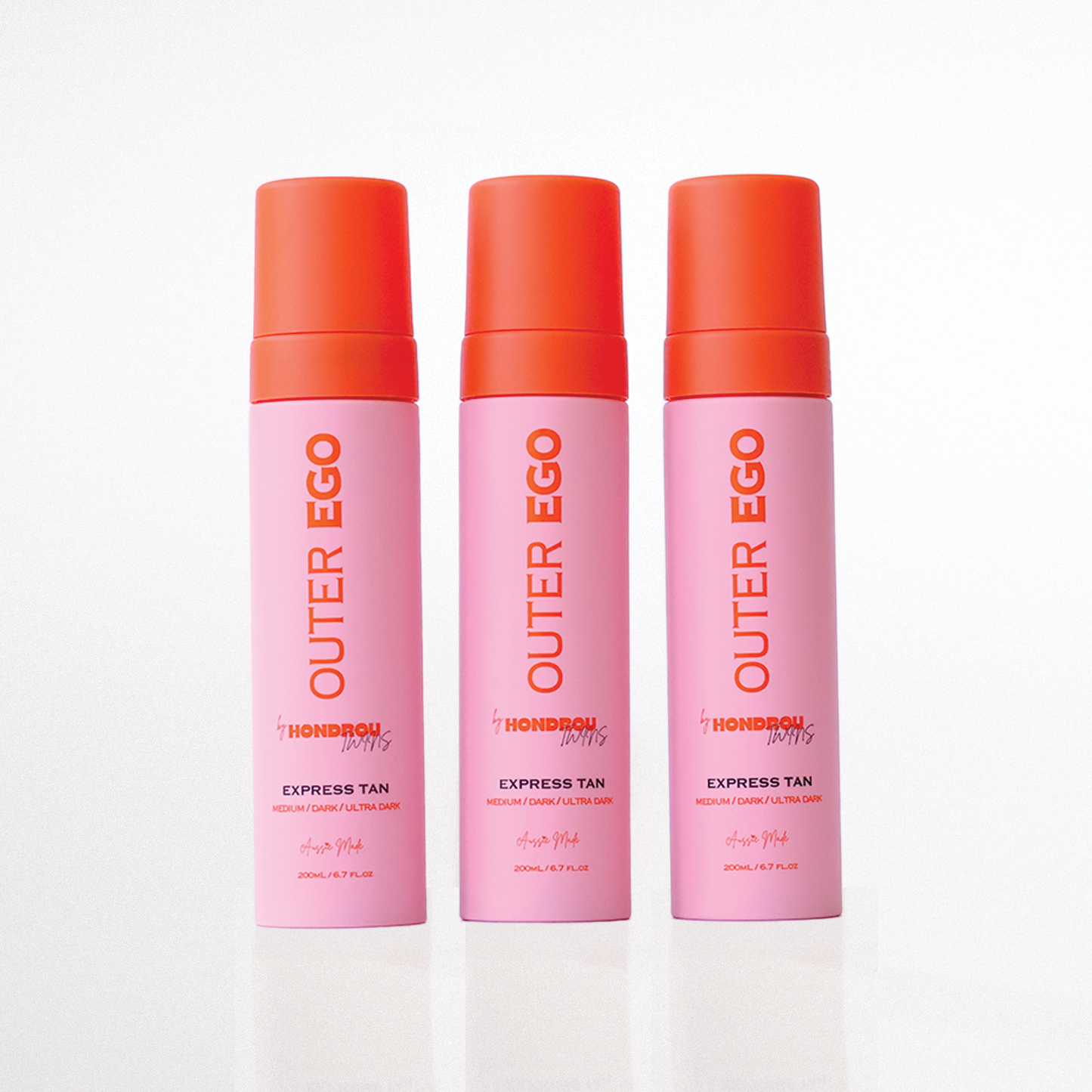 Outer Ego Express Tanning Mousse 3-Pack